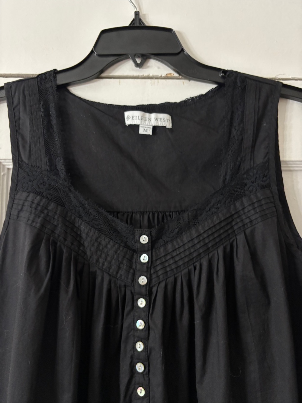 Eileen West Black Ballet Nightgown - Picture 9 of 14